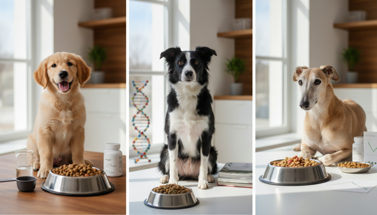 Editorial photograph for article about: The Science-Backed Nutrition Blueprint: How to Feed Your Dog Optimally Through Every