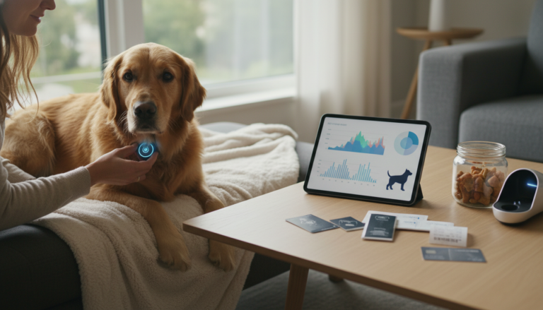 Editorial photograph for article about: The  Billion Pet Prevention Revolution: Why New At-Home Health Monitoring Could Sav